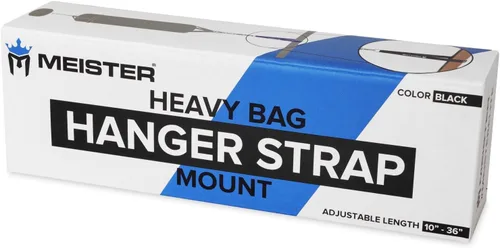 Vista 5 de Meister Soporte de correa para colgar bolsas pesadas para boxeo y bolsas de boxeo MMA - Negro