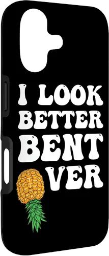 Vista 3 de I Look Better Bent Over Women Swinger Upside Down Pineapple Case for iPhone 17