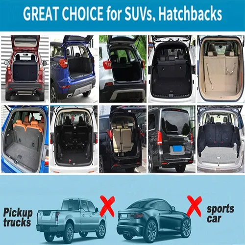 Vista 7 de 3 Piece Car Trunk Organizer Blocks - Versatile Storage Solution with Anti Slip Dividers & Adjustable Hook and Loop Fasteners