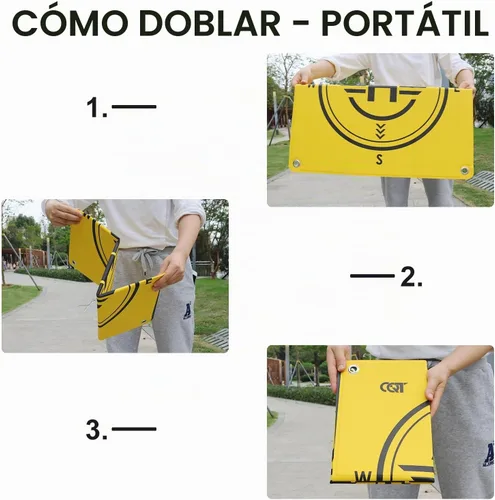 Vista 9 de CQT Almohadilla de aterrizaje para dron, universal, impermeable, portátil, plegable, portátil, plegable, para DJI Avata 360 Mavic 3 4 Pro/Mini 2