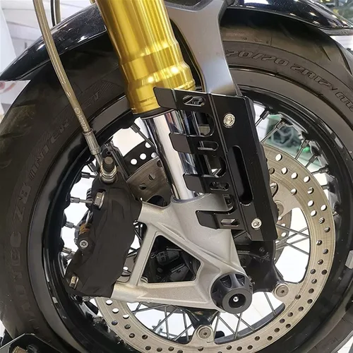 Vista 3 de Para FZ25 FZ-25 FZ 25 Motocicleta Guardabarros Lateral Protección Montaje Amortiguador Delantero Guardabarros Cubierta Anticaída Deslizador