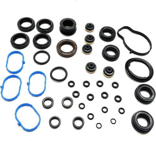 Vista 2 de MLS - Juego de juntas de cabeza con 10 tornillos de cabeza con sello de silicona compatible con Honda Civic LX DX 2001-2005