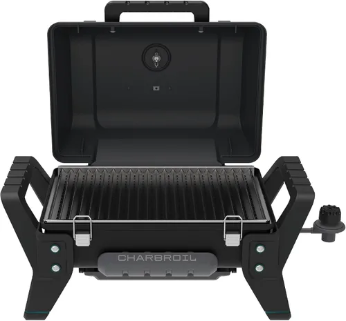Vista 3 de Parrilla a gas portátil Charbroil Grill2Go X200, gris oscuro - 25409200