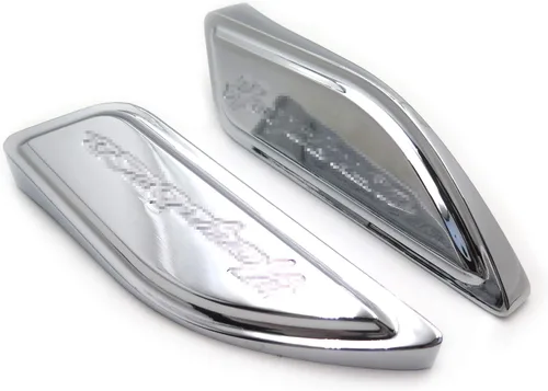 Vista 6 de SMT-Tank Pads Cubierta lateral compatible con SUZUK Hayabusa Gsxr1300 1986-2012 Cromo [B00RNIR90G]