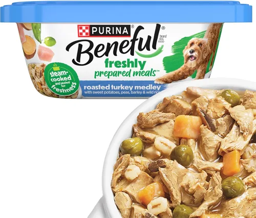 Vista 21 de Comidas preparadas Purina Beneful, comida para perro, paquete surtido, 10 onzas Tubo, paquete de 8