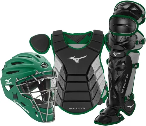Vista 22 de Mizuno Samurai Baseball Boxed Catcher's Gear Set