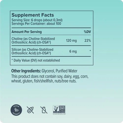 Vista 9 de Biosil Suplemento potenciador de colágeno – Gotas de 0.5 onzas líquidas, paquete de 2 – Activador patentado ch-OSA para piel, cabello, uñas