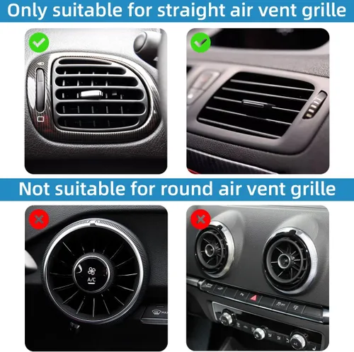 Vista 6 de Ziciner 20 Piezas Tiras Decorativas de Aire Acondicionado de Automóvil, Impermeables, Flexibles, para Salida de Ventilación Automática, Borde