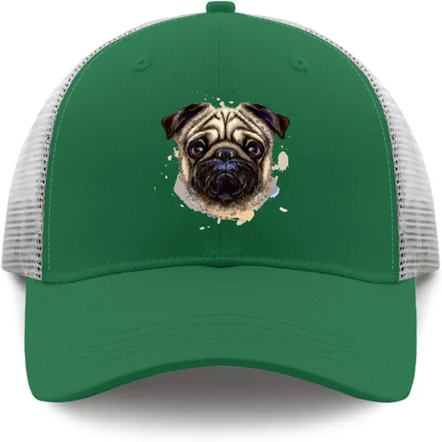 Vista 9 de Baseball Caps Pug Dog Dad Hat, Vintage Hats for Women