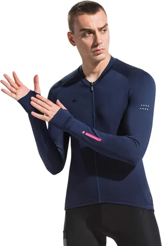 Vista 3 de Santic - Maillot de ciclismo de manga larga para hombre
