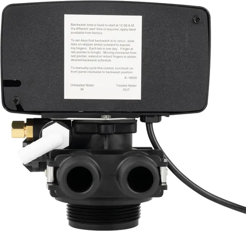 Vista 4 de Válvula de control de reloj de tiempo, purificador de agua válvula de control automático de tiempo Válvula de ablandamiento de agua, válvula