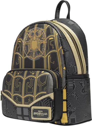 Vista 4 de Loungefly Marvel NO Way Home Spiderman - Mochila para cosplay, multicolor, (MVBK0195)