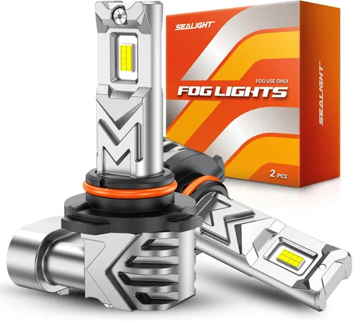 Vista 10 de SEALIGHT Bombilla antiniebla LED H11 H16, tamaño mini real 1:1, 6500 K, blanco frío, 6000 lúmenes, luces antiniebla LED H8/H16 para automóviles