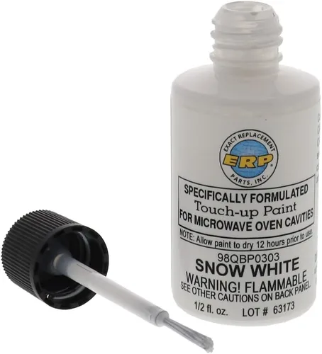 Vista 3 de ERP Pintura de retoque universal para cavidad de microondas 98QBP0303 blanco brillante nevado