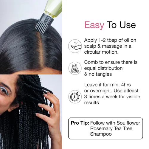 Vista 4 de Aceites para el tratamiento del cabello Soul