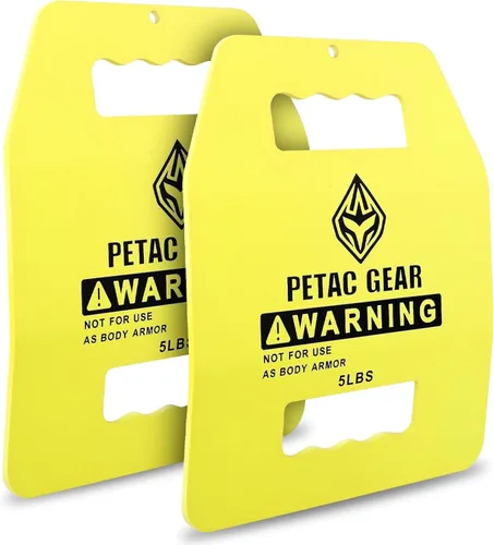 Vista 15 de PETAC GEAR Placas de Peso Tácticas Para Chaleco Con Peso Para Hombres Entrenamiento, 5/10/15/20 LBS Equipo de Chalecos de Entrenamiento de Fuerza