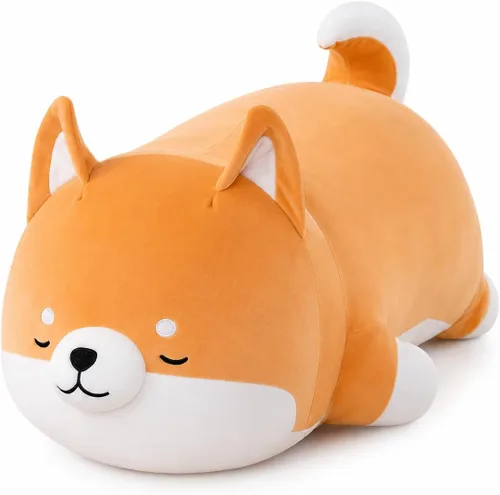 Vista 8 de Corgi - Peluche suave de perro Corgi, lindo Shiba Inu Akita, almohada de felpa para niños y niñas (15.7 pulgadas/15.7 in)