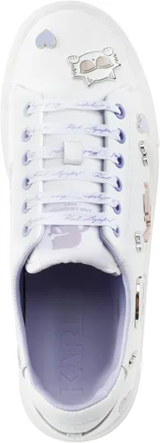 Vista 4 de Karl Lagerfeld Womens Cate Pins Lace Up Platform Sneaker