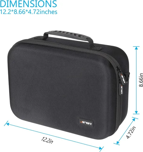 Vista 2 de JSVER Case for Meta Quest Hard Carrying Case for Oculus Quest 1 VR Gaming Headset and Controllers Accessories Portable Travel Storage Case for