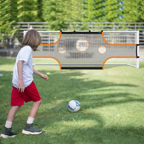 Vista 9 de MR Soccer Goal Target Sheet, Field Net, Professional Shooting Practice Aid
