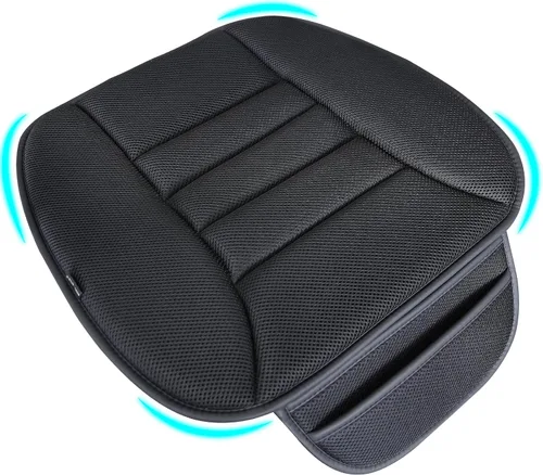 Vista 7 de Lofty Aim Cojín Premium para Asiento de Automóvil, Cojín para Conductor con Espuma Viscoelástica de Confort y Base de Goma Antideslizante