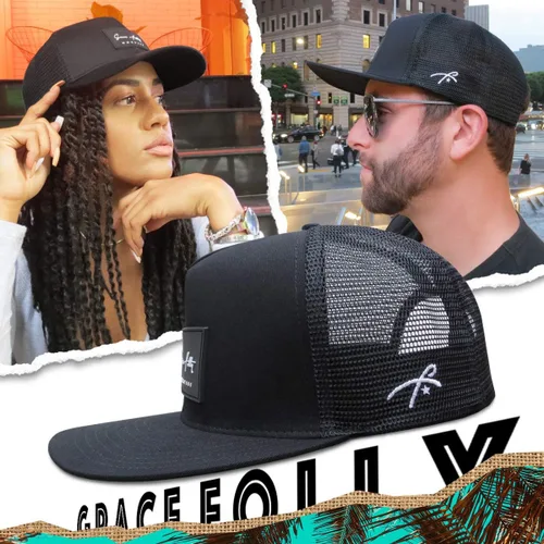 Vista 82 de Grace Folly - Gorra trucker unisex gorra de malla con cierre trasero
