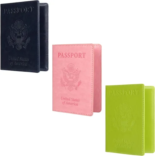 Vista 9 de labato Soporte para pasaporte para mujer, cartera de pasaporte, organizador de documentos de viaje, accesorios de crucero impermeables