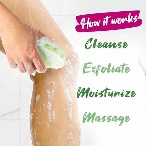 Vista 4 de Spongeables Anti-Cellulite Body Wash in a Sponge, Moisturizer and Exfoliator, 20+ Washes