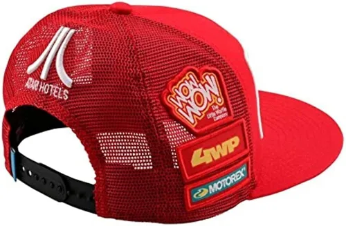 Vista 5 de GasGas TLD Team Flat Cap Red