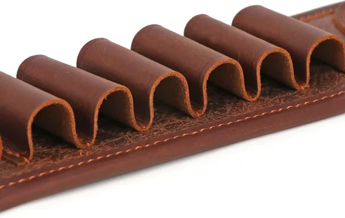 Vista 6 de TOURBON - Soporte para escopeta de calibre 12 Bandolier con giros Adjustable Shoulder Strap, Non-slip Suede Interior, Quick-grab Handle
