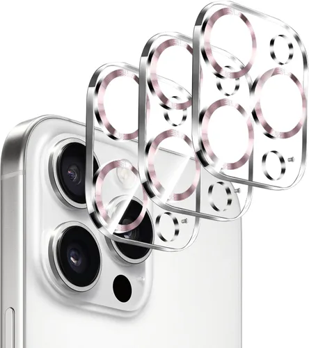 Vista 158 de Dengduoduo Paquete de 3 protectores de lente de cámara de vidrio templado para iPhone 15 de 6.1 pulgadas y para iPhone 15 Plus de 6.7 pulgadas