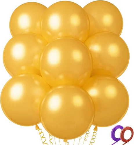 Vista 22 de 120 unidades de 5 pulgadas de globos plateados metálicos, globos de látex plateados metálicos cromados, globos mini pequeños para decoraciones
