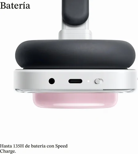 Vista 8 de Nothing Auriculares (a) Auriculares con cancelación activa de ruido adaptables 2026, auriculares inalámbricos Bluetooth 5.4 ANC con LDAC Hi-Res, 5