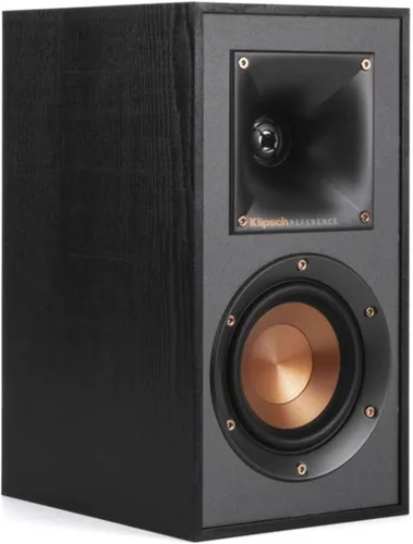 Vista 8 de Klipsch Reference R-26FA Paquete de cine en casa 5.1, revestimiento de polímero negro cepillado