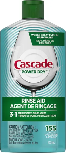 Vista 8 de Cascade Platinum Power Dry - Enjuague para lavavajillas, 30.5 onzas líquidas