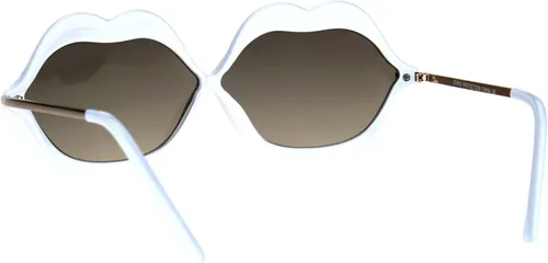 Vista 3 de Gafas de sol en forma de labios labios beso mujeres lindo moda sombras UV 400
