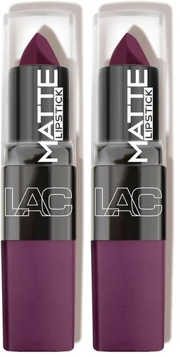 Vista 23 de L.A. COLORS Lápiz labial mate, Classy CML461 (paquete de 2)