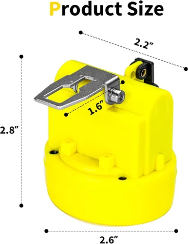 Vista 5 de Superbright - Lámpara de minería de luz blanca, luces de caza, faros delanteros, recargable, impermeable, a prueba de explosiones, luz para mineros