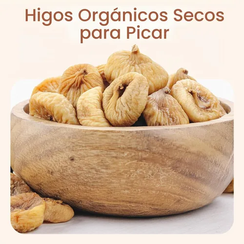 Vista 7 de Wellsley Farms Higos de calimirna secos orgánicos, bocadillos naturalmente dulces con alto contenido de fibra, higos secos sin azúcar añadido, sin