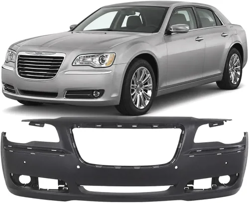 Vista 38 de FitParts Compatible con Nissan Titan 2017 cubierta de parachoques delantero superior