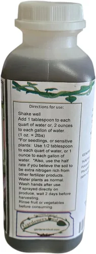 Vista 2 de Super Compost Tea_P (16oz - 1 pinta) Natural y orgánico para fertilizante alimentario vegetal y eficiencia de crecimiento.
