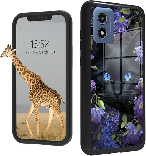 Vista 324 de Funda para Motorola Moto G Stylus 5G 2021 de vidrio templado, funda negra con diseño de mujer negra africana para mujeres y hombres, antiarañazos, a