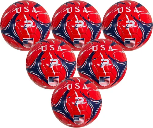 Vista 25 de Elite Edition Balón de fútbol – Tamaño 2 3 4 5 – Balón de fútbol de entrenamiento para jóvenes y adultos – Pelota de TPU duradera para exteriores