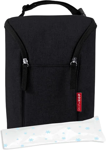 Vista 5 de Skip Hop Bolsa para Biberón de Bebé, Grab & Go, Negro