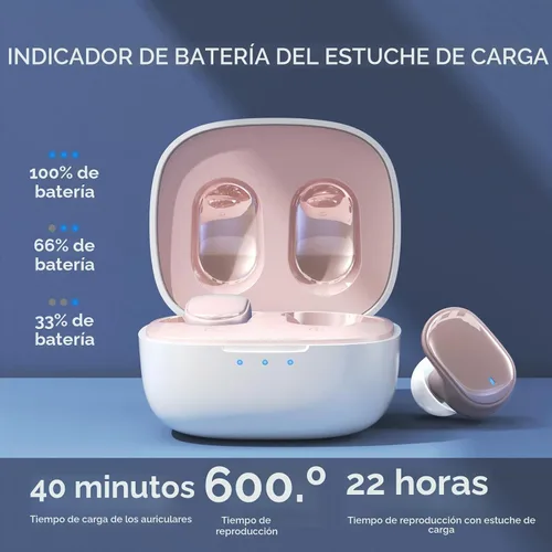 Vista 11 de HTC True Wireless Earbuds 2023 7 Bluetooth 5.3, auriculares intrauditivos con cancelación de ruido para juegos, ejercicio, latencia ultra baja de 45