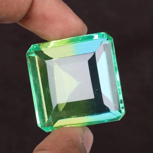 Vista 3 de REAL-GEMS Perfecto para Pandent Multicolor Ametrine Mix Forma Translúcido Piedra Preciosa Suelta