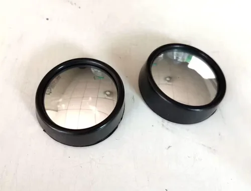 Vista 2 de Espejos universales de punto ciego, un juego compatible con Volvo XC40 S90 V90 XC90 S60 V60 XC60 C40 EX90 C30 S40 S70 S80 V40 XC70 (negro)