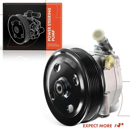Vista 9 de A-Premium Bomba de dirección asistida, con polea, compatible con Land Rover Freelander 2 2006-2014, V6 2.5L, repuesto # LR006462 LR005658