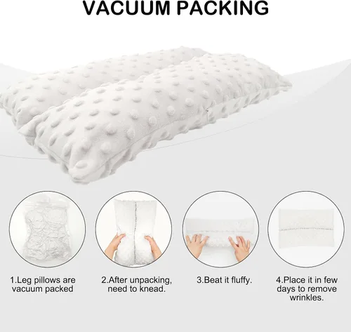 Vista 5 de Almohada de elevación de brazo, almohada de elevación de piernas, almohada de elevación estabilizadora de brazos, almohada de rodilla para hinchazón