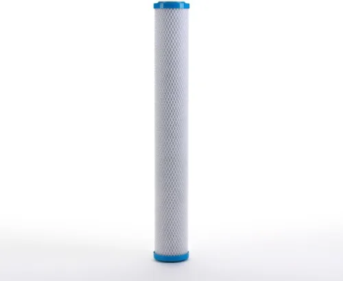 Vista 2 de Hydronix CB-25-2001 NSF Filtro de agua de bloque de carbón activado con coco, 2.5" x 20" - 1 micrón